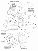 Engine  Frame Group - 11Hp Electric Start (986099) Diagram and Parts List for 1694244  Simplicity Snow Blower