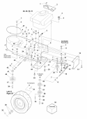 Part Location Diagram of 7023787SM Murray (C) BUSHING, MACH, .8