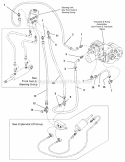 Hydraulic Group Diagram and Parts List for 1693121  Simplicity Lawn Tractor