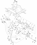 Implement Lift Group Diagram and Parts List for 1693121  Simplicity Lawn Tractor