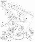 Part Location Diagram of 1723525ASM Murray SUPPORT HITCH