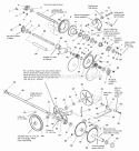 Traction Drive Group (985638) Diagram and Parts List for 1693652  Simplicity Snow Blower