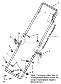 Part Location Diagram of 7024662SM Murray (S) CABLE DRIVE CONT