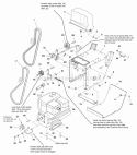 Engine And Frame Group - 9Hp Manual Start (986377) Diagram and Parts List for 1694435  Simplicity Snow Blower