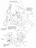 Engine And Frame Group - 10Hp Manual Start (986380) Diagram and Parts List for 1694436  Simplicity Snow Blower