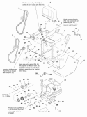 Engine And Frame Group - 12Hp Manual Start (986384) Diagram and Parts List for 1694438  Simplicity Snow Blower