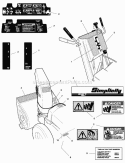 Part Location Diagram of 1725376SM Simplicity Decal, Stripe 1060