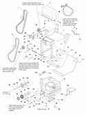 Engine And Frame Group - 12Hp Electric Start (986376) Diagram and Parts List for 1694442  Simplicity Snow Blower