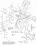 Handles And Controls Group (986375) Diagram and Parts List for 1694444  Simplicity Snow Blower
