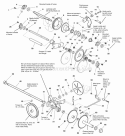 Traction Drive Group (Sc985638) Diagram and Parts List for 1694435  Simplicity Snow Blower