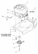 Engine Group - Pto (Fi0001) Diagram and Parts List for 1694494  Simplicity Lawn Mower