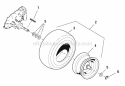Wheel  Tire Group (Fi0006) Diagram and Parts List for 1694494  Simplicity Lawn Mower