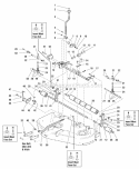 34 Mower Deck - Height Adjustment  Roller Bar - 13Hp Diagram and Parts List for 1694494  Simplicity Lawn Mower