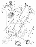 Part Location Diagram of 7041954SM Murray (S) HANDLE, START, MI