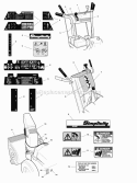Part Location Diagram of 1727022SM Murray DECAL-DASHBOARD EZ TU