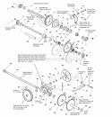Traction Drive Group (986712) Diagram and Parts List for 1694589  Simplicity Snow Blower