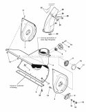 Auger Housing Group (4248Ch3P) Diagram and Parts List for 1694836  Simplicity Snow Blower
