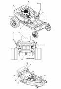 Part Location Diagram of 1726834SM Murray DECAL, Transmission Release Valve