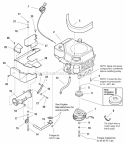 Part Location Diagram of 1726633ASM Murray Shield, Muffler