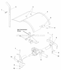 Hood Drag Stake  Tine Group (986101) Diagram and Parts List for 1694161  Simplicity Tiller