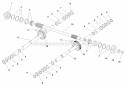 Wheel  Tiller Shaft Group (985821) Diagram and Parts List for 1694161  Simplicity Tiller