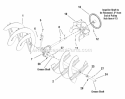 Auger Drive Group (2987381 2987382 2987383 2987400) Diagram and Parts List for 1695075  Simplicity Snow Blower