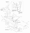 Auger Housing  Chute Group (2987430 2987432 2987433 2987434) Diagram and Parts List for 1695075  Simplicity Snow Blower