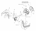 Auger Drive Group (2987245 2987246 2987247 2987527) Diagram and Parts List for 1695084  Simplicity Snow Blower