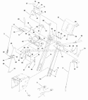 Handles  Controls Group (2987732) Diagram and Parts List for 1695310  Simplicity Snow Blower