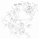 Auger Housing  Chute Group (2987768 2987769 2987772 2987773 2987776 2987777 2987780) Diagram and Parts List for 1695326  Simplicity Snow Blower