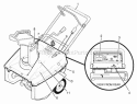 Decal Group Diagram and Parts List for 1695701  Simplicity Snow Blower