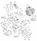 Part Location Diagram of 12D114-0128-E8 Simplicity Engine, 9Tp Briggs and Stratton