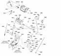 Handles  Controls Group - Light (2989134) Diagram and Parts List for 1695839  Simplicity Snow Blower