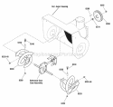 Auger Drive Group - Medium Duty (2988467) Diagram and Parts List for 1695821  Simplicity Snow Blower