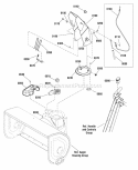 Chute  Rotation Group - Electric ChuteRemote Deflector 26 (2988534 2988635) Diagram and Parts List for 1695843  Simplicity Snow Blower