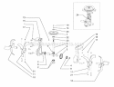 Tine Assembly Group (988650) Diagram and Parts List for 1695921  Simplicity Tiller