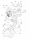 Engine Mount Group (989489) Diagram and Parts List for 1695922  Simplicity Snow Blower