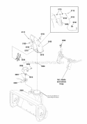 Chute  Rotation Group - Electric ChuteRemote Deflector (2988278 2988301 2988341 2988342) Diagram and Parts List for 1695656  Simplicity Snow Blower