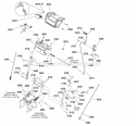 Handles  Controls Group (2989674) Diagram and Parts List for 1695987  Simplicity Snow Blower