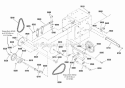 Traction Drive Group - Standard (2989173) Diagram and Parts List for 1696202-01  Simplicity Snow Blower