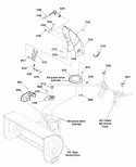 Chute  Rotation Group - Full Electric (2989702 2989670 2990497) Diagram and Parts List for 1695987  Simplicity Snow Blower