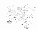 Auger Housing Group (2990389 2990711 2990715 2990840) Diagram and Parts List for 1696204-00  Simplicity Snow Blower