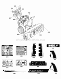 Part Location Diagram of 1755806YP Murray DECAL P2138E