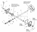 Gear Case Assembly - Heavy Duty (1732303) Diagram and Parts List for 1695084  Simplicity Snow Blower