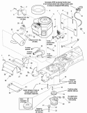 Engine Group - 16Hp Honda (986216) Diagram and Parts List for 1694315  Simplicity Lawn Tractor