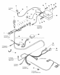 Electrical Group (986116) Diagram and Parts List for 1694316  Simplicity Lawn Tractor