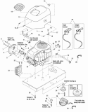 Engine Group - Electric Clutch - 15Hp  17Hp Briggs  Stratton (985948  986174) Diagram and Parts List for 1694264  Simplicity Lawn Tractor