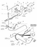 Electrical Group (985588Aa) Diagram and Parts List for 1693919  Simplicity Lawn Tractor