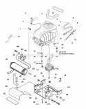 Engine Group - Electric Clutch - 17Hp Briggs  Stratton (E985943) Diagram and Parts List for 1693919  Simplicity Lawn Tractor