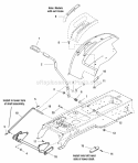 Lift Group (986289 986290) Diagram and Parts List for 1694347  Simplicity Lawn Tractor